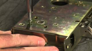 Changing the Hand of a Hager Companies 3800 Mortise Lock [upl. by Gerdeen124]