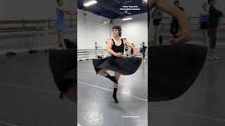 ParkerRozzanoKeefe dancing in a SKIRT 👀 ballet [upl. by Oilerua]