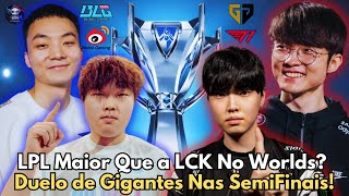 Melhores Momentos das Quartas de Final  O Que Esperar das Semifinais do Worlds 2024 [upl. by Naj]