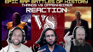 Who Won  Thanos vs oppenheimer  erb  Epic Rap Battles Of History  StayingOffTopic REACTIONS [upl. by Stanford]