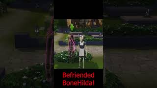 BoneHilda Sims 4 shortsvideo simsbuilder thesims4shorts shortsfeed creepy [upl. by Amadis16]