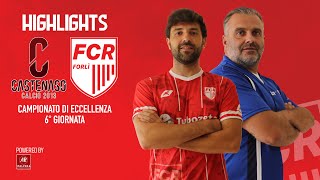 Castenaso 31 FCR Forlì  Highlights Campionato di Eccellenza 202425 [upl. by Waiter]