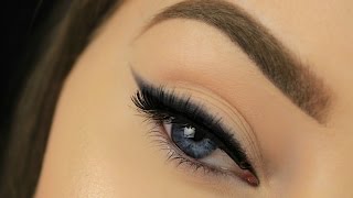 How To Smokey Winged Eyeliner for Beginners [upl. by Adnilim]