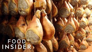 How Italian Parma Ham Is Made  Regional Eats [upl. by Irok]