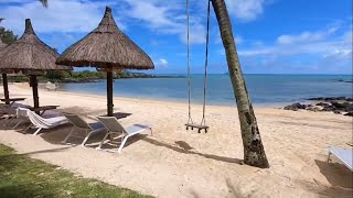 Walking hotel Lux Grand Gaube POV Mauritius ASMR 1jan2024 [upl. by Dorca]