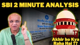 SBI ki 2 Minutes Analysis State Bank Of India [upl. by Seka]