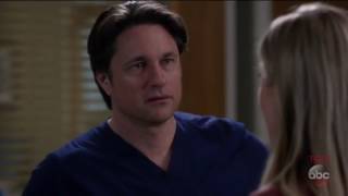 Greys Anatomy 13x19  Arizona Talks about Derek and Meredith [upl. by Aramat]