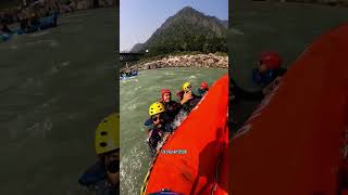 Life raftingrishikesh rishikeshriverrafting adventure mountains rishikeshuttarakhand [upl. by Rogovy]