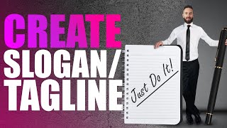 How To Create A Tagline Or Slogan Agency Process [upl. by Arlie]