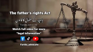 quotThe fathers rights Actquot lawonline legallife court legalrights advocate lawyer [upl. by Eyk]