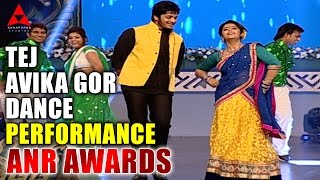 Teja and Avika Gor Dance Performance For Nallavaade Ammammo Allari Pillavade Song at ANR Awards [upl. by Stevy]