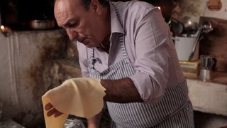 Gennaro Contaldo makes Taglierini Pasta [upl. by Jepum735]