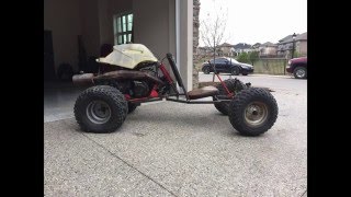 Buggy build from a 250 2 stroke quad [upl. by Waneta]