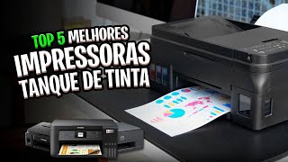 Qual Melhor IMPRESSORA TANQUE DE TINTA de 2024 Guia Atualizado ✅ [upl. by Bendix]