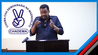 LEMA AFICHUA MADUDU CHADEMA AWATAJA VIGOGO ADAI KUFANYIWA FIGISU [upl. by Chainey357]