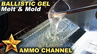 Melting clear ballistics gel in a traditional oven [upl. by Eelaroc145]