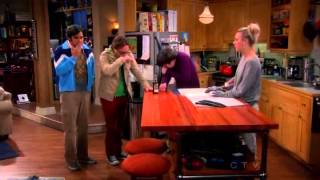 Penny Teaching LeonardRaj and Howard The Big Bang Theory S06E10 [upl. by Pinebrook79]