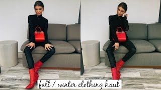 Fall  Winter TryOn Clothing Haul l Olivia Jade [upl. by Forward]