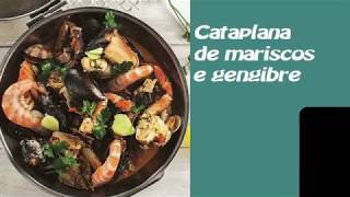 CATAPLANA DE MARISCOS E GENGIBRE  RECITAS [upl. by Assina]