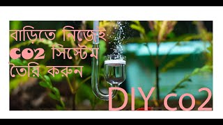 DIY CO2 system for planted tank in BENGALIবাড়িতে CO2 সিস্টেম for planted aquariumতৈরি করুন [upl. by Gemperle]