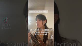 chamber of reflections by mac demarco  live acoustic uke cover  shorts cover singer uke [upl. by Grace]