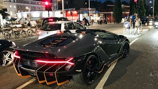 5MILLION Lamborghini Centenario Roadster CAUSES CHAOS in London [upl. by Fatimah]