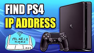 How to find your PS4 IP ADDRESS Easy Method [upl. by Leivad850]