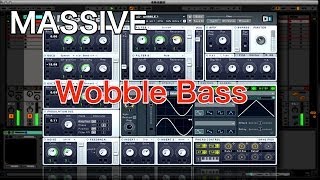 Wobble Bass（ワブルベース）の作り方 《Massive 使い方》（Sleepfreaks DTMスクール） [upl. by Lucic]