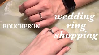 【VLOG】ブシュロンで結婚指輪を購入した日💍♡キャトルクルドパリ [upl. by Mannuela650]