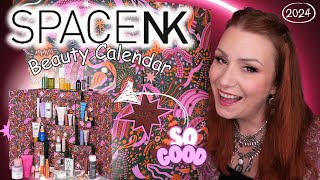 ✨LOVE THIS ONE✨SPACE NK 2024 BEAUTY ADVENT CALENDAR UNBOXING  WORTH £1200 [upl. by Chari]