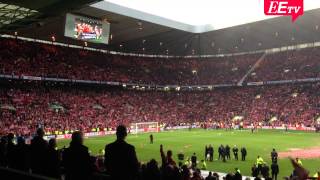 Dons fans sing Northern Lights of Old Aberdeen at Scottish League Cup final [upl. by Armilla426]