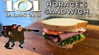 Horace’s Sandwich from 101 Dalmatians  Cooking Disney [upl. by Weatherley]