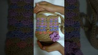 Сумочки крючком 🌿🤗сумкакрючком crossbodybag crossbody crochetknitting crochet [upl. by Aniuqal]