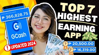 TOP 7 LEGIT AND HIGHEST EARNING APP 2024  I EARNED P20500 IN 1 APP WITH OWN PROOF GCASH amp PAYPAL [upl. by Sirtimed]