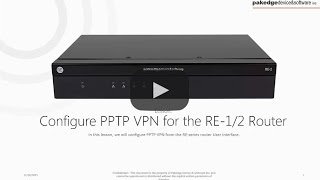 Setting up PPTP VPN on RE 1 amp 2 Routers [upl. by Erdnael10]