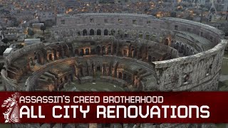 Assassins Creed Brotherhood  City amp Shop Renovations Walkthrough [upl. by Houghton]