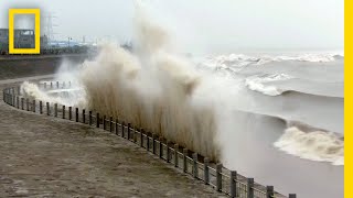 See How the Moon Causes Huge Waves on this River  National Geographic [upl. by Salomo]