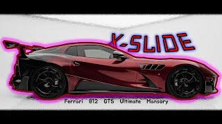 Ferrari 812 GTS Ultimate 2022  MANSORY  XSLIDE EDIT 4K [upl. by Adnawahs292]