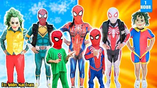 JOKER Become KID SPIDER MAN amp Trick All Superhero  SpiderMan Into The SpiderVerse 2024 54 [upl. by Elery]