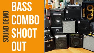 Bass Combo ShootOut Comparing 8 Bass Combo Amps no talking [upl. by Ggerg]