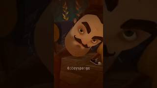 I got caught in Hello neighbor 2 😨 helloneighbor gaming shorts [upl. by Accebber]