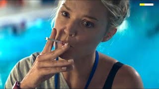 Virginie Efira smoking cigarette 🚬 [upl. by Ube]