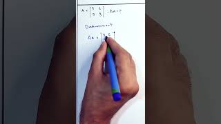 Solve the Determinant  order 2 Determinant [upl. by Macmahon]