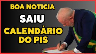 SAIU CALENDÁRIO PIS 2024  Governo Propõe Calendário do PIS para quem trabalhou em 2022  Abono PIS [upl. by Mccallum]