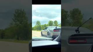 Shelby GT500 VS Demon 170  Video T maR dodge ford mustang hellcat mopar musclecar race fyp [upl. by Seagrave980]