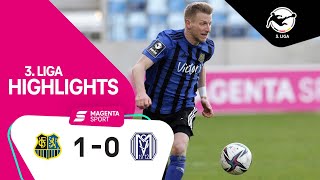 1 FC Saarbrücken  SV Meppen  Highlights 3 Liga 2122 [upl. by Ramilahs]