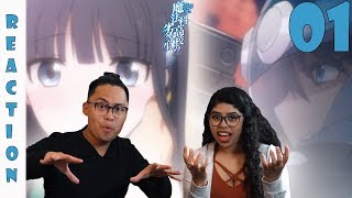 The Irregular At Magic High School Episode 1 Reaction and Review TATSUYA CAN STOP TIME NANI [upl. by Yatnuahc30]