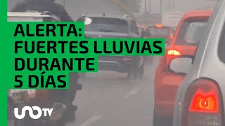 Alertan por temporal de lluvias intensas 5 días de tormentas en estos estados [upl. by Meilen856]