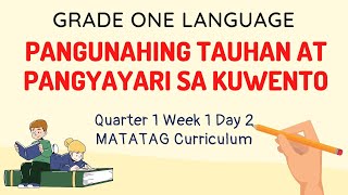 Grade 1 Language Quarter 1 Week 1 Day 2 MATATAG Curriculum [upl. by Parrish]