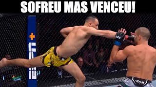 MICHEL PEREIRA VS ANDRE FIALHO RESULTADO LUTA UFC 270 [upl. by Boeschen]